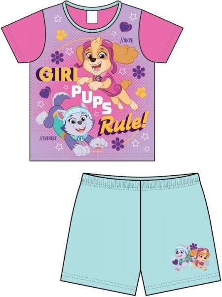 Paw Patrol Girls Pyjamas Pjs Nightwear Character Kids