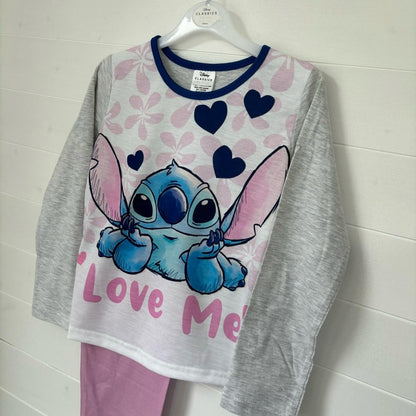 Disney Lilo And Stitch Girls Pyjamas LONG