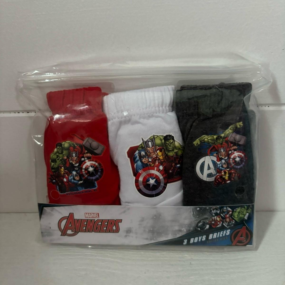 Marvel Avengers Boys Pants Underwear 3 Pack