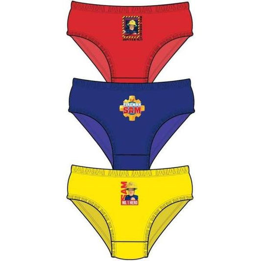 Fireman Sam Pants Underwear Briefs Boys