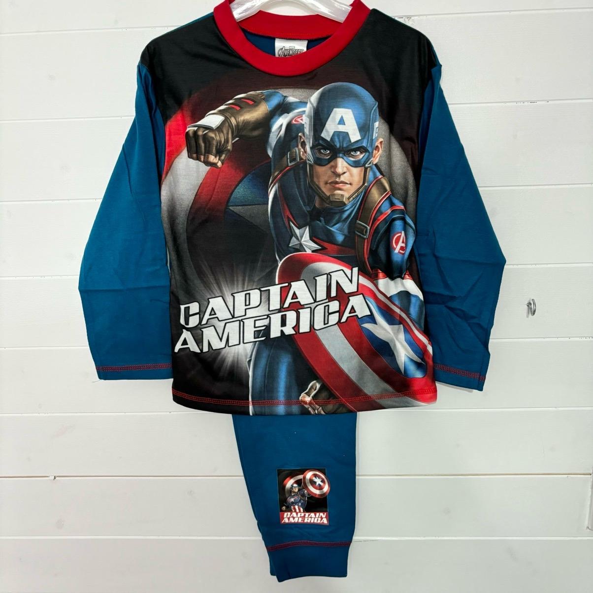 Marvel Boys Pyjamas Superheroes Avengers Nightwear Pjs