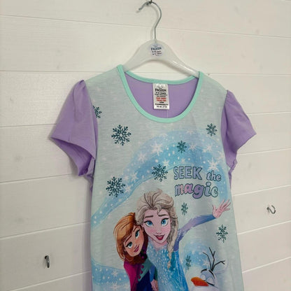 Disney Frozen Girls Nighty Nightdress Nightie Elsa Anna Olaf