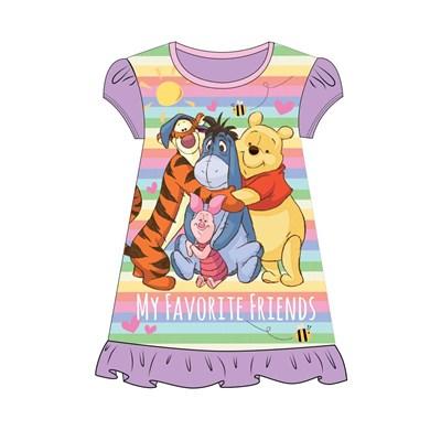 Disney Winnie The Pooh Bear And Friends Nightdress Girls