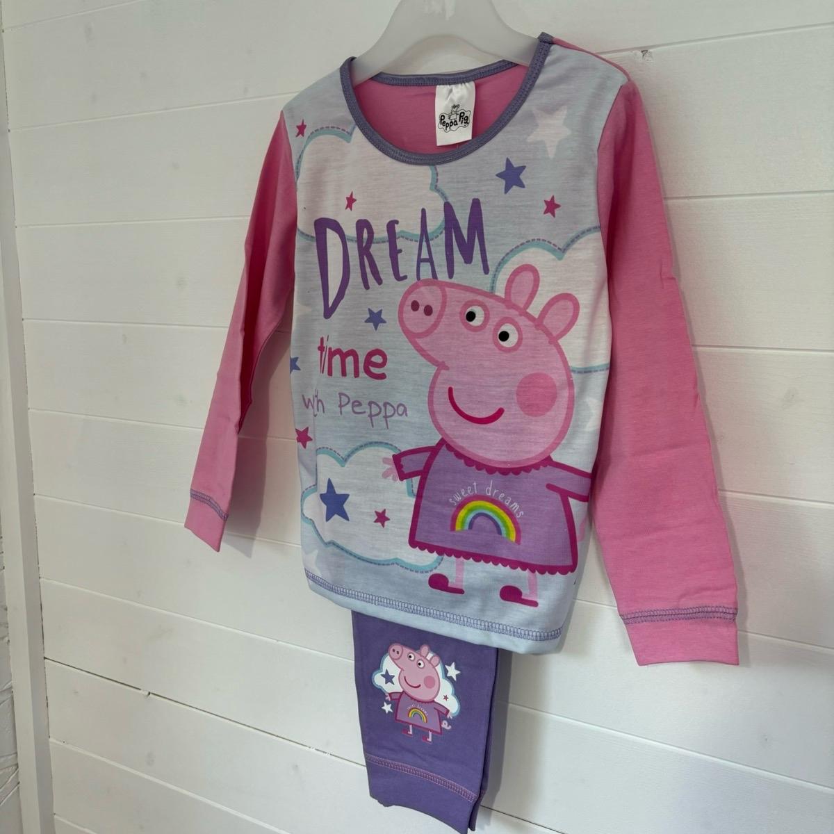 Peppa Pig Girls Pyjamas Dream Time Pjs