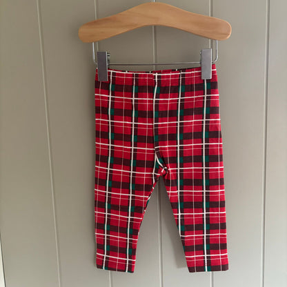 Baby Girls Christmas Pyjamas Pjs Nightwear Set Reindeer Tartan Festive Toddler