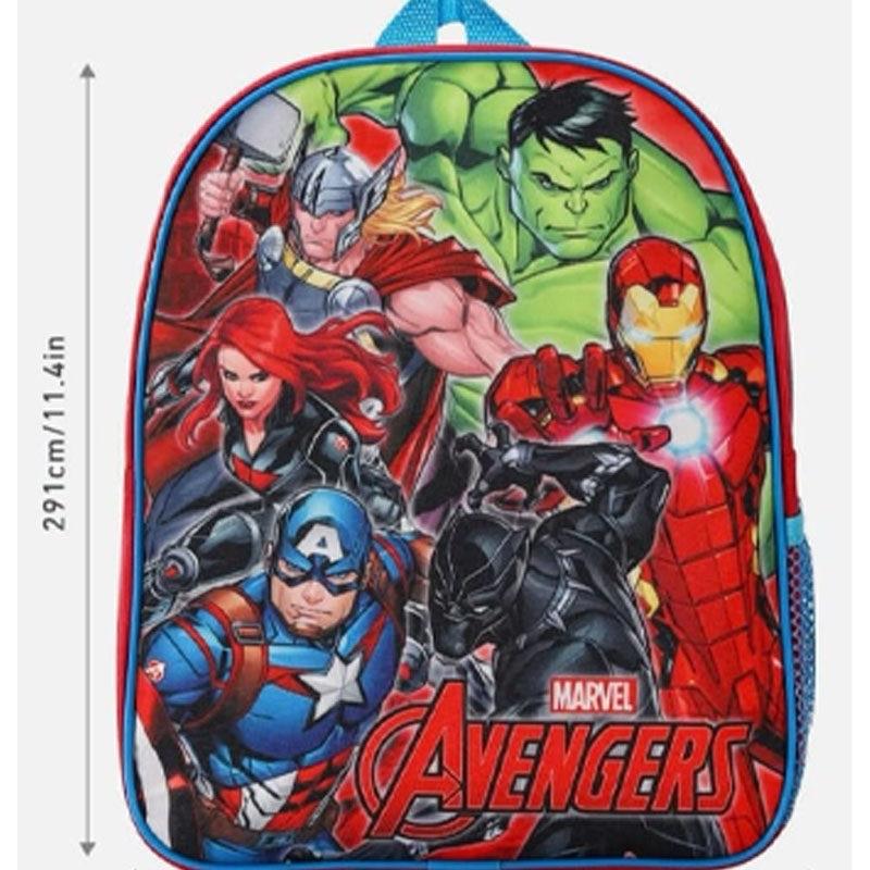 Marvel Avengers Backpack Boys Kids Bag Character Rucksack Superhero