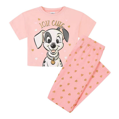 Disney 101 Dalmatians Girls Pyjamas Pjs Nightwear