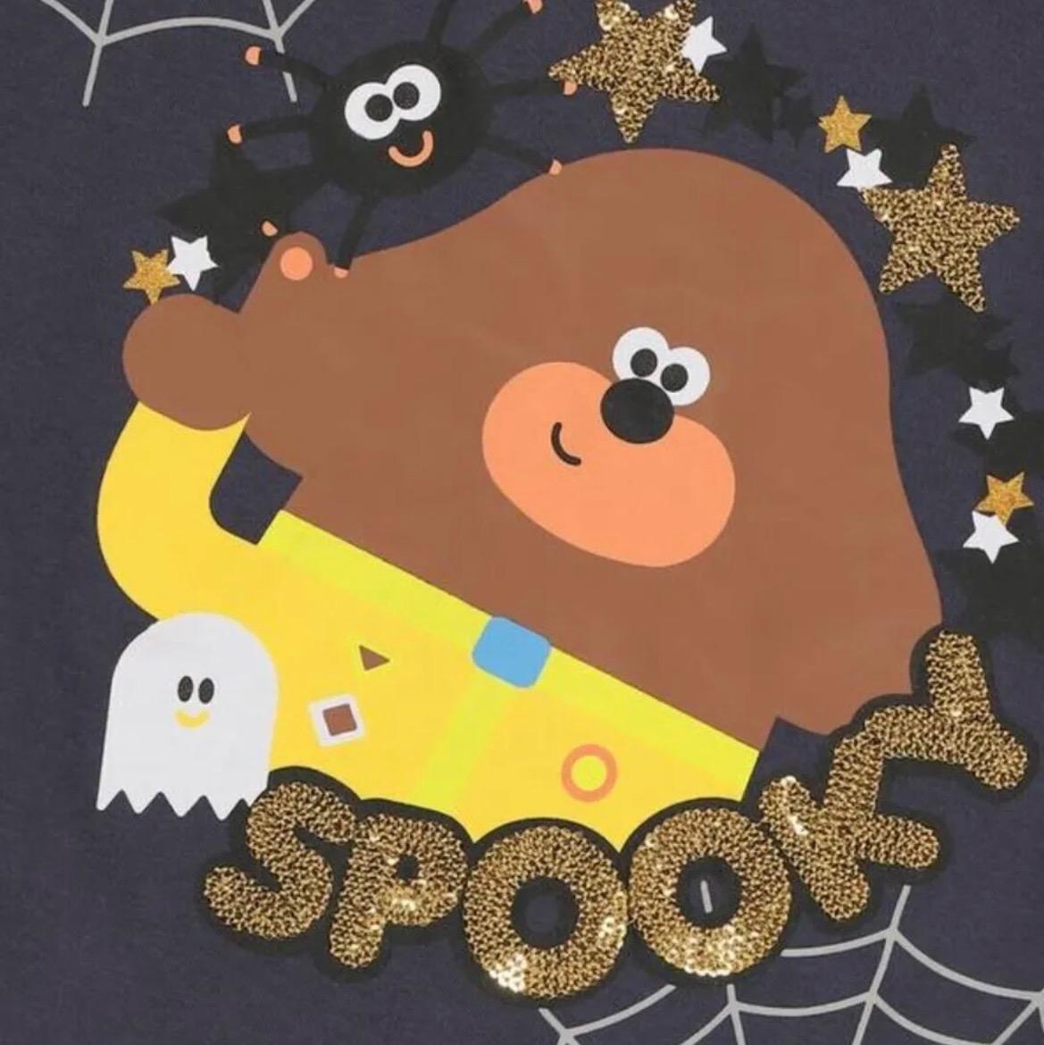 Hey Duggee Halloween Top T-Shirt Long Sleeve Kids