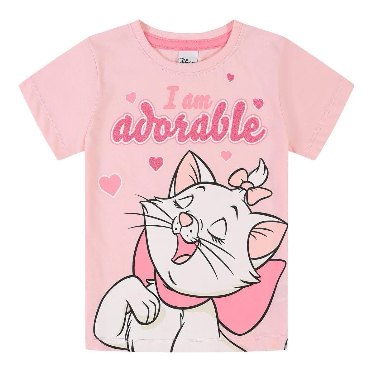 Disney Marie The Aristocats Pink Girls Pyjamas