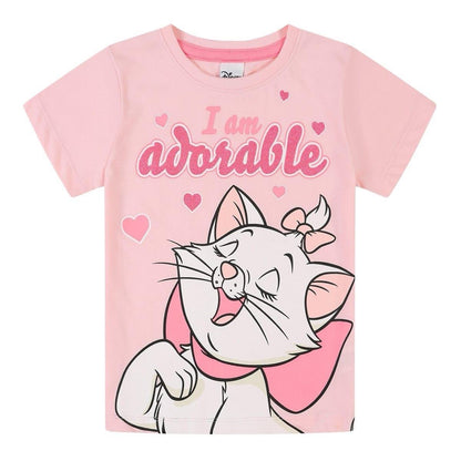 Disney Marie The Aristocats Pink Girls Pyjamas