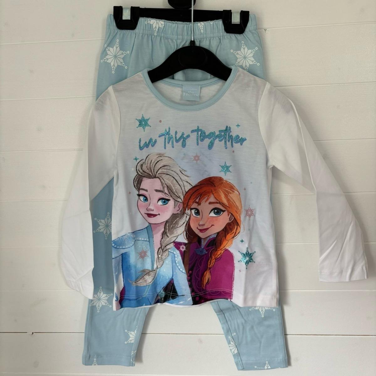 Disney Princess Frozen Girls Pyjamas Elsa Anna Pjs