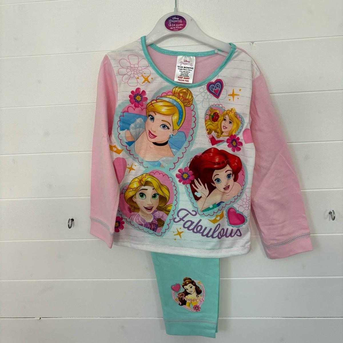 Sublimation Disney Princess Girls Pyjamas