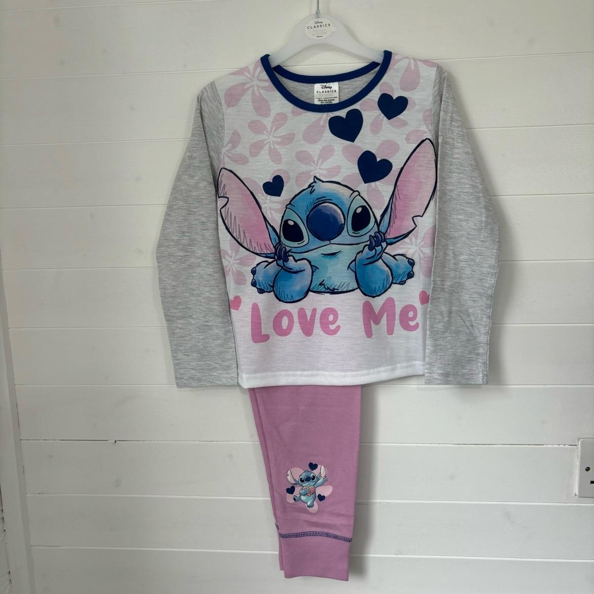 Disney Lilo And Stitch Girls Pyjamas LONG