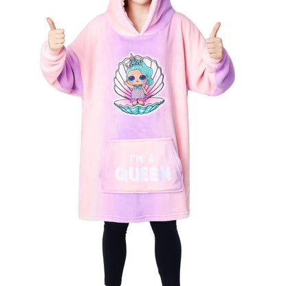 Lol Surprise Dolls Girls Hoodie Blanket Oversized