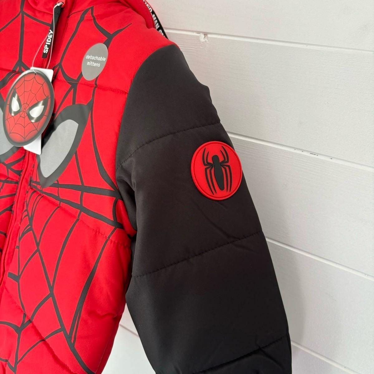 Marvel Spider-Man Coat Hooded Jacket Boys