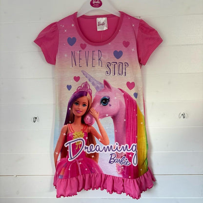 Barbie Unicorn Girls Nightdress Nighty