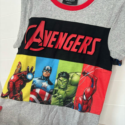 Marvel Boys Shortie Pyjamas Avengers Short Pjs