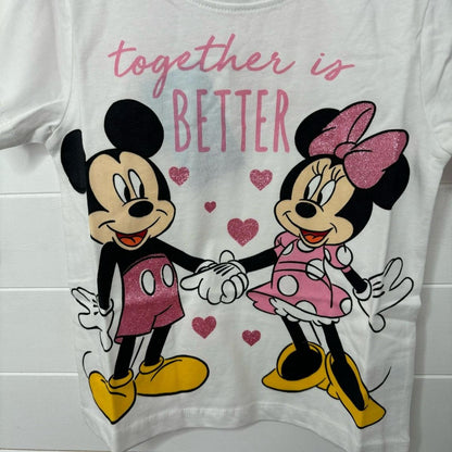 Shortie Disney Minnie And Mickey Mouse Love