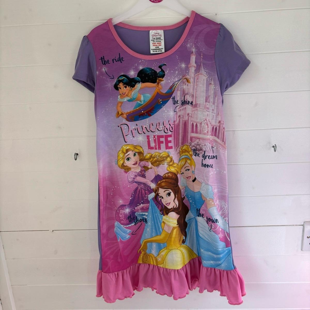 Disney Princess Life Girls Nightdress Nighty Night Dress Pyjamas