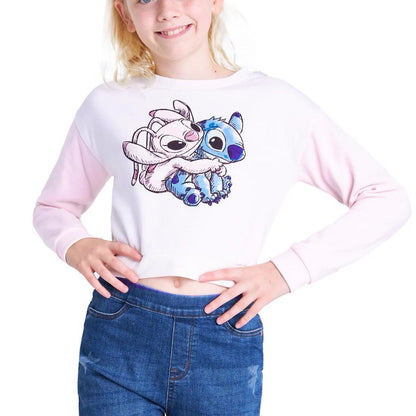 Disney Lilo And Stitch Angel Jumper Sweater