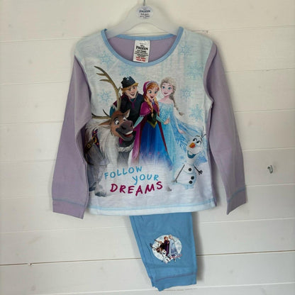 Disney Frozen Girls Pyjamas Princess Elsa