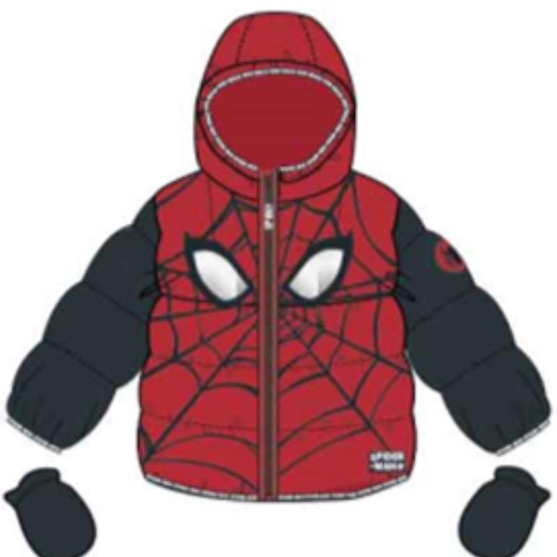 Marvel Spider-Man Coat Hooded Jacket Boys