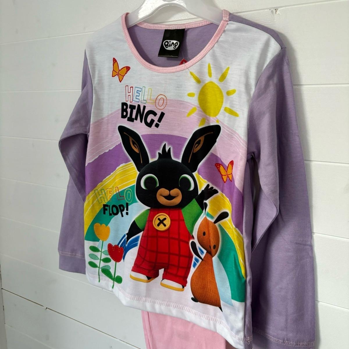 Sublimation Bing Bunny Girls Pyjamas Flop Pjs Nightwear