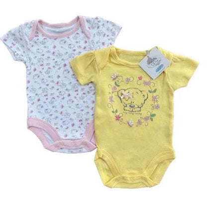 Baby Tatty Teddy Bodysuit Girls Romper Vest Multipack