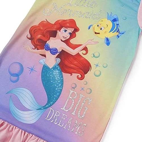 Disney Princess Ariel Nightdress Girls Nighty