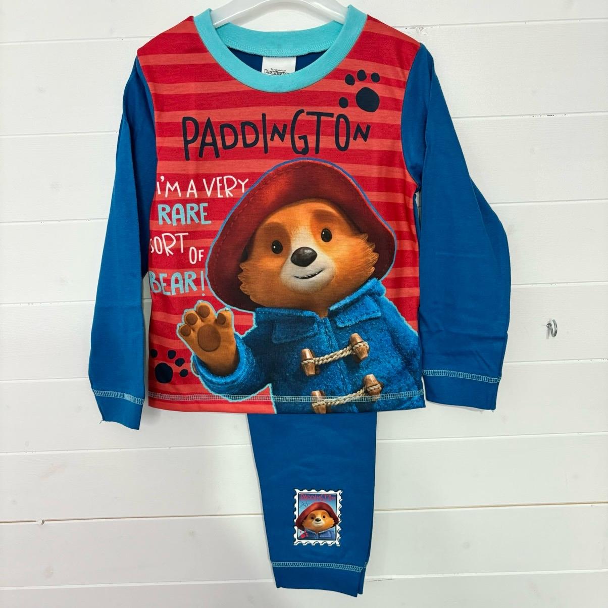 Paddington Bear Boys Pyjamas Pjs Nightwear