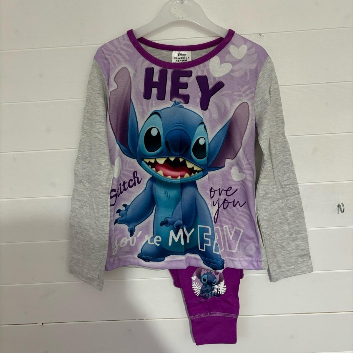 Disney Lilo And Stitch Girls Pyjamas