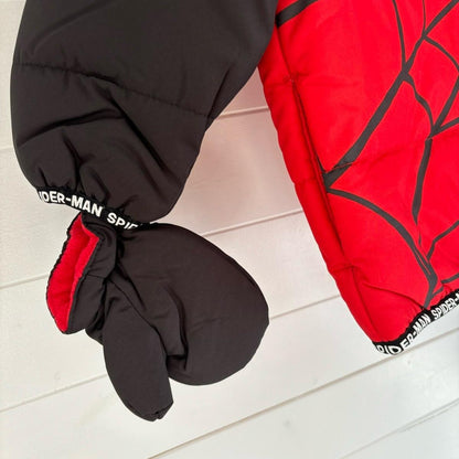 Marvel Spider-Man Coat Hooded Jacket Boys