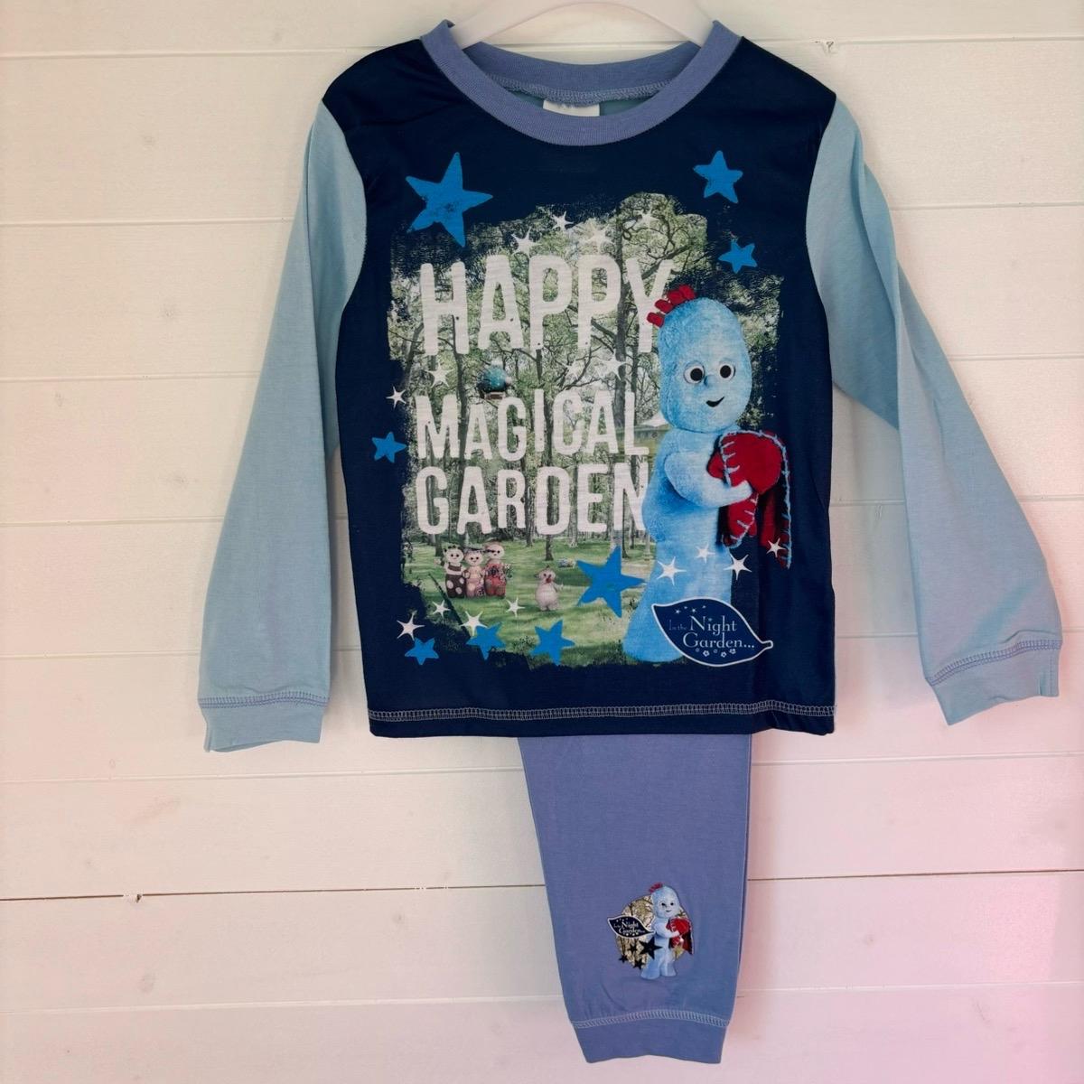 BOYS LONG PYJAMAS In The Night Garden Iggle Piggle Pjs