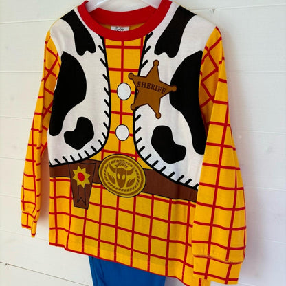 Disney Toy Story Woody Cowboy Boys LONG Pyjamas Two Piece