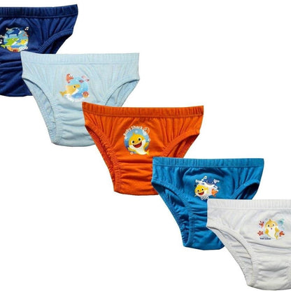 Baby Shark Pants Boys Underwear Briefs Character Kids Childrens Toddler Multipack 5 Pack