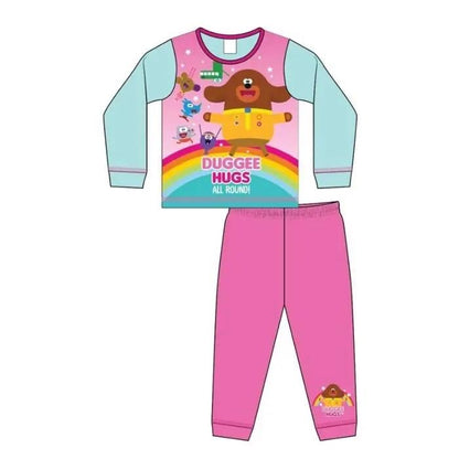 Hey Duggee Girls Pyjamas Pjs Nightwear Character Sleepwear