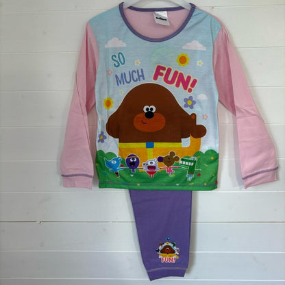 Hey Duggee Girls Pyjamas So Much Fun Pjs Nightwear