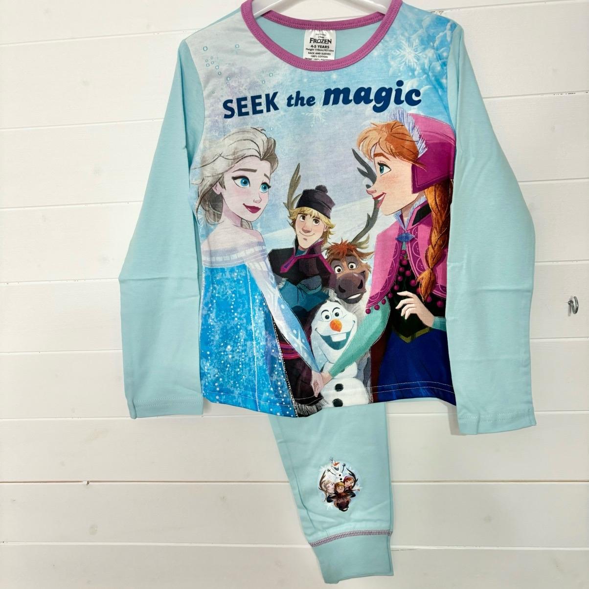 Disney Frozen Girls Pyjamas Princess Elsa