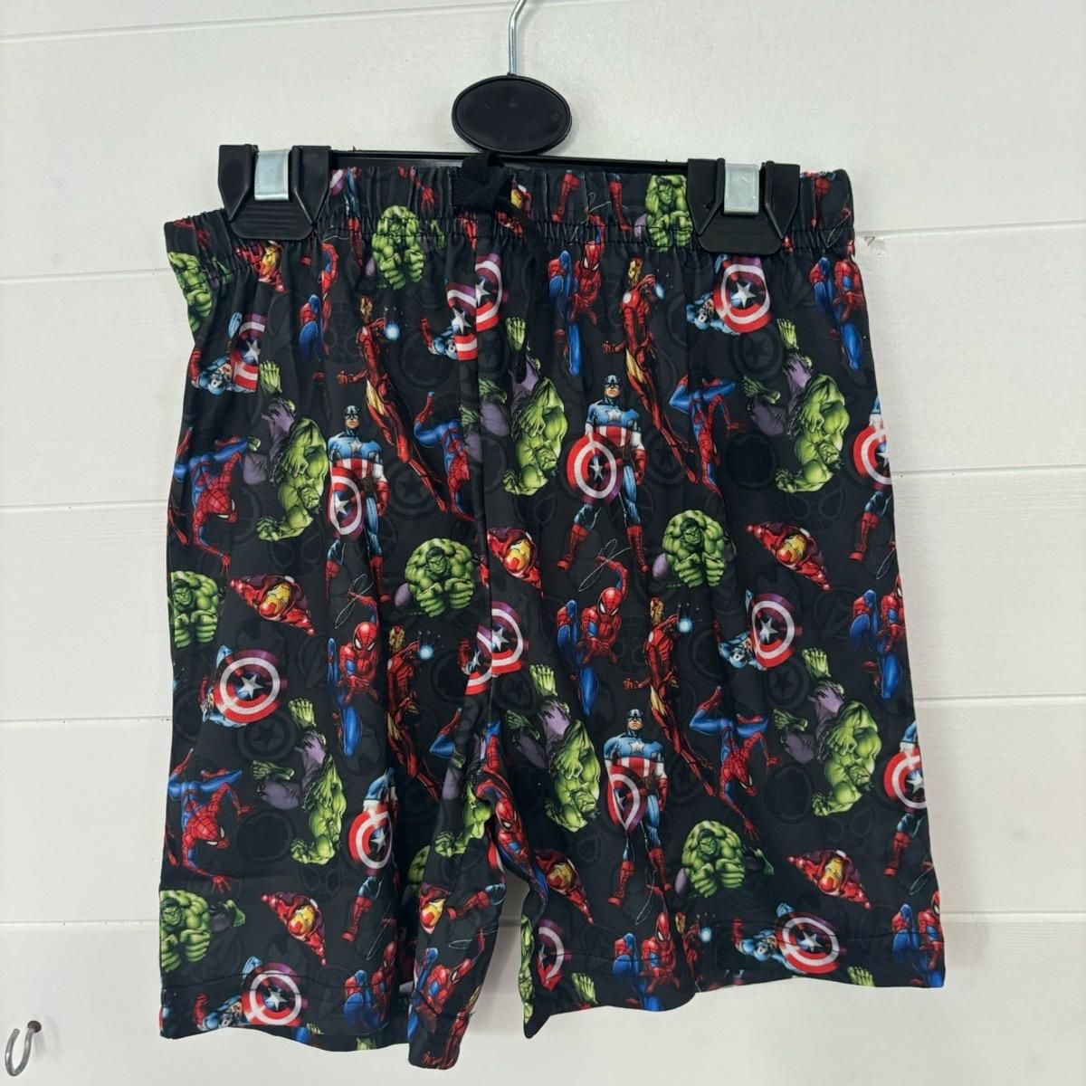 Marvel Boys Shortie Pyjamas Avengers Short Pjs