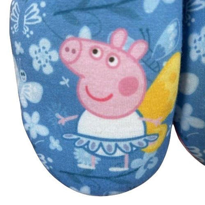 Peppa Pig Fairy Slippers Girls Kids Easy On Childrens Shoes