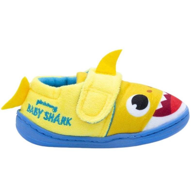 Baby Shark Slippers Kids Childrens Toddler Infants Character Bed Shoes