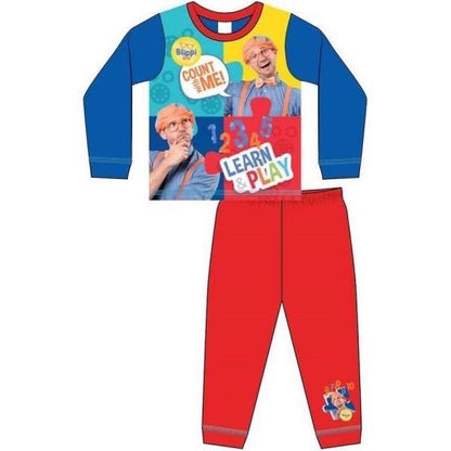 Blippi Pyjamas Pjs Unisex