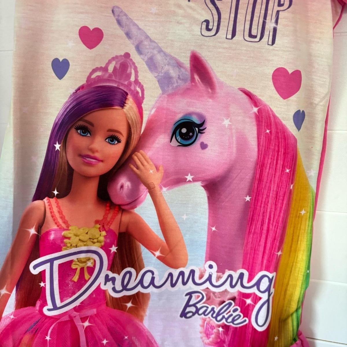 Barbie Unicorn Girls Nightdress Nighty