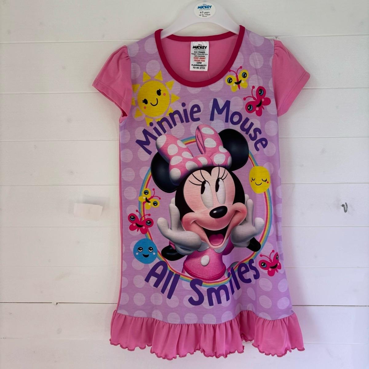 Disney Minnie Mouse Girls Nightdress Nighty