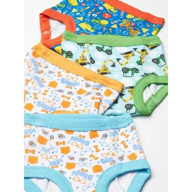 Blippi Boys Pants Underwear Briefs - 7 Pack