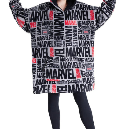 Marvel Boys Hoodie Blanket Oversized - One size