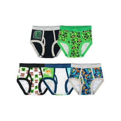 Minecraft Pants Boys Underwear Kids Childrens Briefs