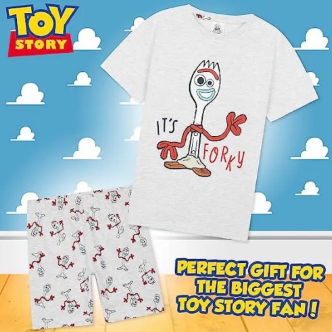 Disney Boys Pyjamas Toy Story Forky Pjs Nightwear