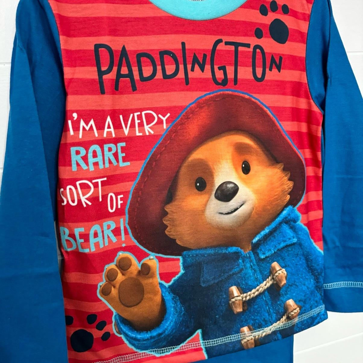 Paddington Bear Boys Pyjamas Pjs Nightwear