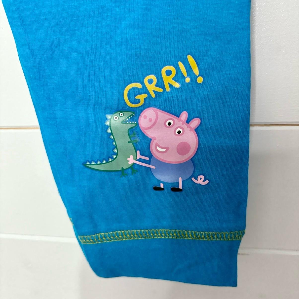 George Pig Boys Pyjamas Sublimation Peppa Pig Character Pjs